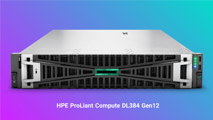HPE ProLiant Compute DL384 Gen12