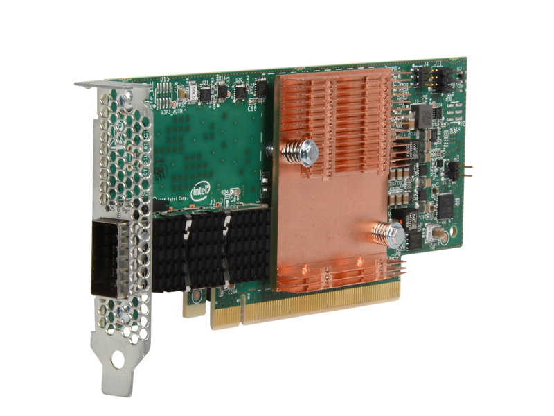 HPE 100Gb 1‑port OP101 QSFP28 x16 PCIe Gen3 with Intel Omni‑Path Architecture Adapter 829335-B21