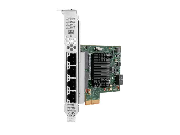 Intel I350‑T4 Ethernet 1Gb 4‑port BASE‑T Adapter for HPE P21106-B21