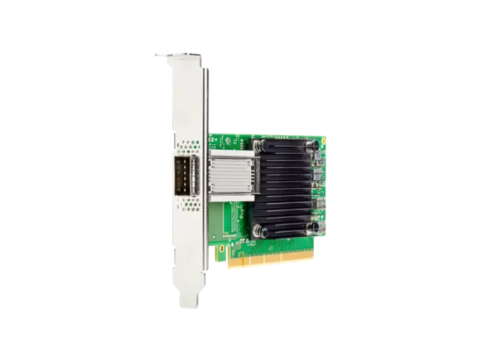 HPE Ethernet 100Gb 1‑port QSFP28 PCIe3 x16 MCX515A‑CCAT Adapter P31246-H21