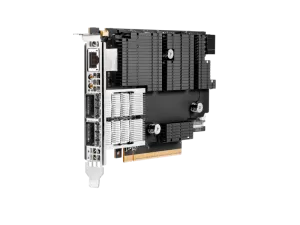 HPE InfiniBand NDR200Ethernet 200GbE 2‑port QSFP112 PCIe5 x16 MCX755106AC‑HEAT Adapter P65333-B21