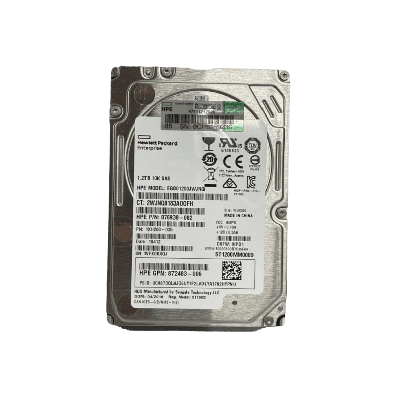 HPE HDD ۱.۲TB ۸۷۲۴۷۹-B۲۱