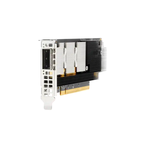 HPE InfiniBand NDR۲۰۰Ethernet ۲۰۰Gb ۱‑port OSFP PCIe۵ x۱۶ MCX۷۵۳۱۰AAS‑HEAT Adapter P۴۵۶۴۲-B۲۲