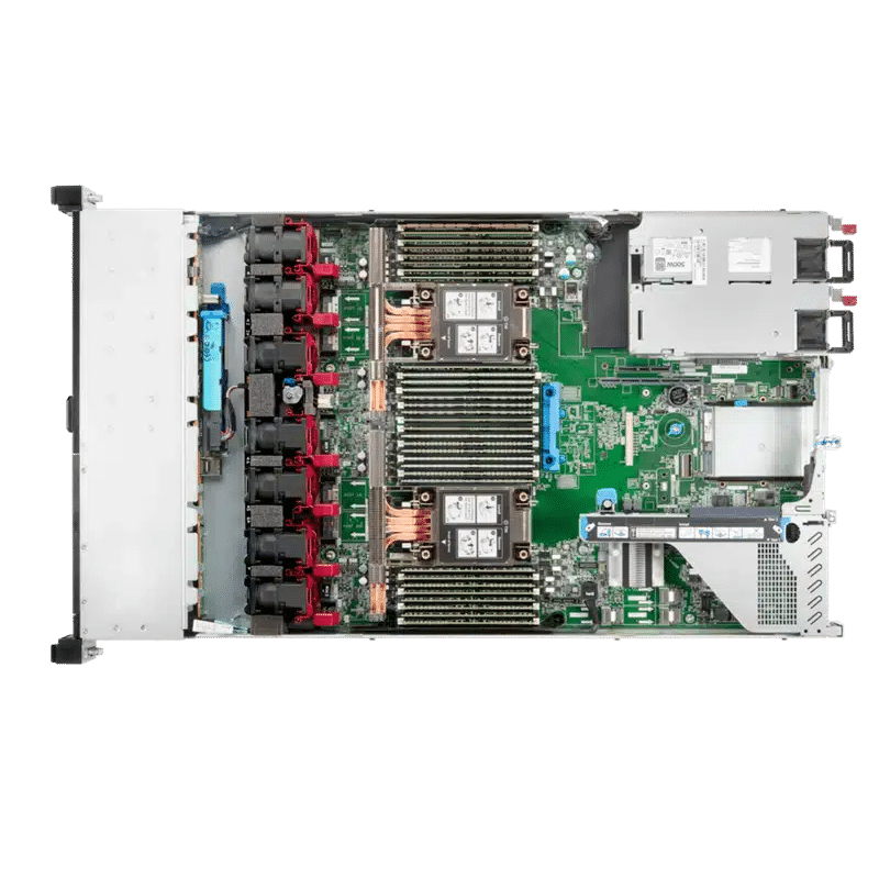 HPE ProLiant DL۳۶۰ Gen۱۰ Plus ۴۳۱۰ ۲.۱GHz ۱۲‑core ۱P ۳۲GB‑R MR۴۱۶i‑a NC ۸SFF ۸۰۰W PS Server P۵۵۲۴۱-B۲۱