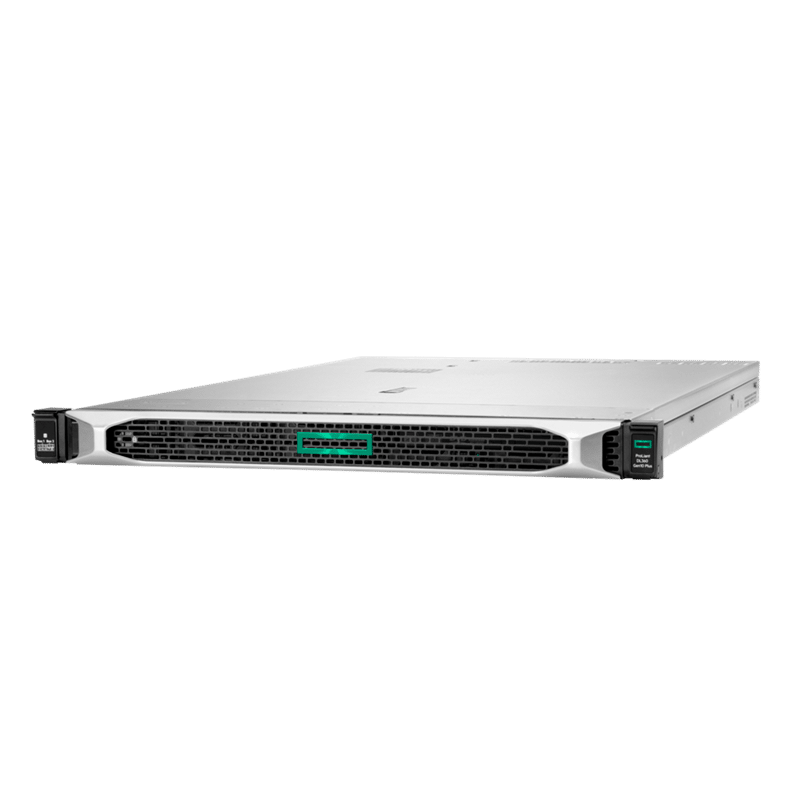 HPE ProLiant DL۳۶۰ Gen۱۰ Plus ۴۳۱۰ ۲.۱GHz ۱۲‑core ۱P ۳۲GB‑R MR۴۱۶i‑a NC ۸SFF ۸۰۰W PS Server P۵۵۲۴۱-B۲۱