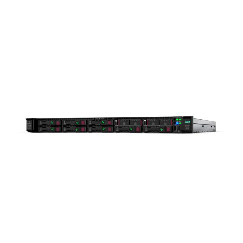 HPE ProLiant DL۳۶۰ Gen۱۰ ۴۲۰۸ ۲.۱GHz ۸‑core ۱P ۳۲GB‑R MR۴۱۶i‑a ۸SFF BC ۸۰۰W PS Server P۵۶۹۵۵-۴۲۱