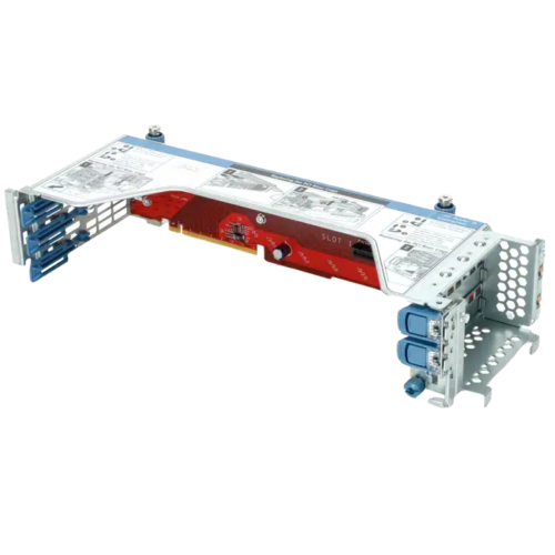 HPE ProLiant DL۳۸۰ Gen۱۰ Plus ۲‑port ۴NVMe x۱۶ SlimSAS Secondary Riser Kit P۲۷۰۸۹-B۲۱