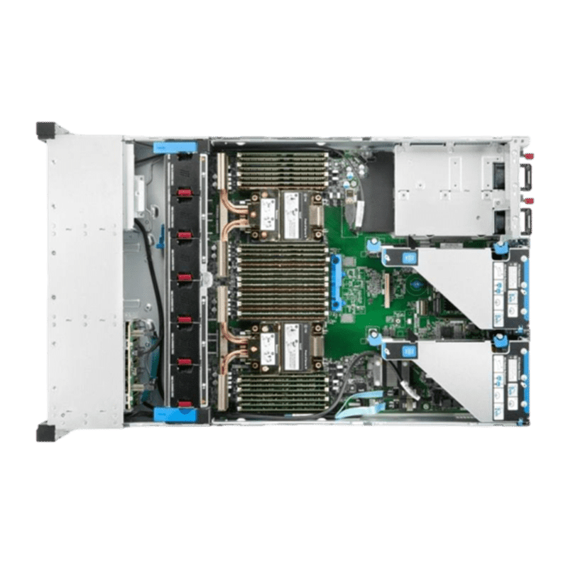 HPE ProLiant DL۳۸۰ Gen۱۰ Plus ۴۳۱۴ ۲.۴GHz ۱۶‑core ۱P ۳۲GB‑R MR۴۱۶i‑p NC ۸SFF ۸۰۰W PS EU Server P۵۵۲۸۰-۴۲۱