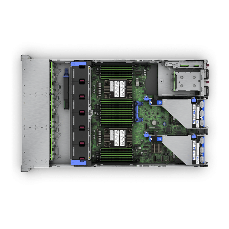 HPE ProLiant DL۳۸۰ Gen۱۱ ۶۴۲۶Y ۲.۵GHz ۱۶‑core ۱P ۳۲GB‑R MR۴۰۸i‑o NC ۸SFF ۱۰۰۰W PS Server P۶۰۶۳۷-۴۲۱