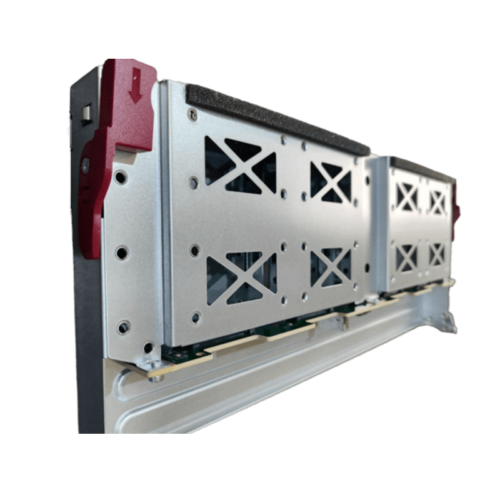 HPE ProLiant DL۳۸۰ Gen۱۱ ۸SFF x۱ Tri Mode ۲۴G U.۳ BC Midplane Drive Cage Kit P۴۸۸۱۵-B۲۱