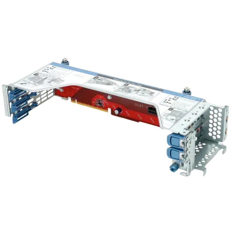 HPE ProLiant DL۳۸۵ Gen۱۰ Plus v۲ ۲SFF ۴x U.۳ Premium Secondary Riser Kit P۳۵۴۱۸-B۲۱
