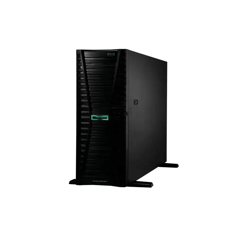 HPE ProLiant ML۳۵۰ Gen۱۱ ۴۴۱۰Y ۲.۰GHz ۱۲‑core ۱P ۳۲GB‑R MR۴۰۸i‑o ۸SFF ۸۰۰W RPS Server P۶۰۰۴۹-۰۰۱