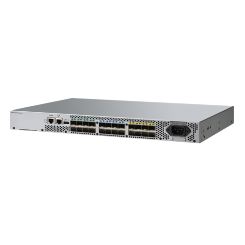 HPE SN3600B 32Gb 2424 Power Pack+ 24‑port 32Gb Short Wave SFP28 Fibre Channel Switch R8P28A