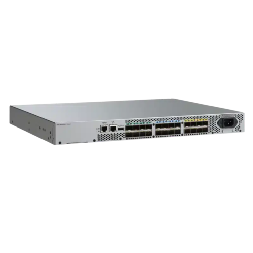 HPE SN۳۶۰۰B ۳۲Gb ۲۴۲۴ Power Pack+ ۲۴‑port ۳۲Gb Short Wave SFP۲۸ Fibre Channel Switch R۸P۲۸A
