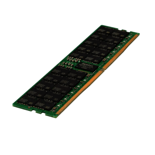 HPE ۶۴GB (۱x۶۴GB) Dual Rank x۴ DDR۵‑۶۴۰۰ CAS‑۵۲‑۵۲‑۵۲ EC۸ Registered Smart Memory Kit P۶۹۷۲۸-B۲۱